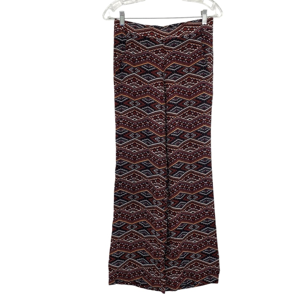 I.N. San Francisco Tribal Print Y2K Pull On Casual Pants